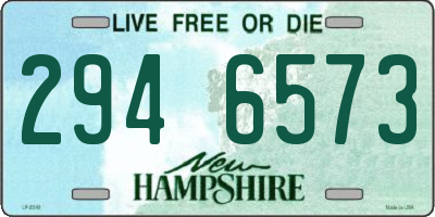 NH license plate 2946573