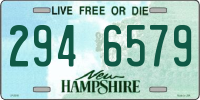 NH license plate 2946579
