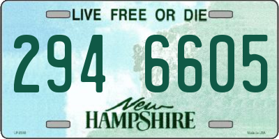 NH license plate 2946605
