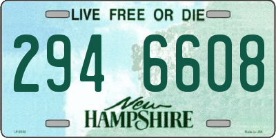 NH license plate 2946608