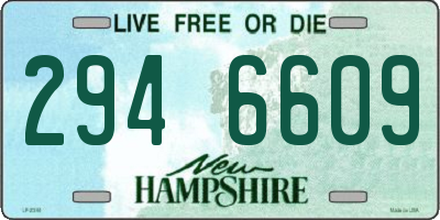 NH license plate 2946609