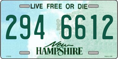 NH license plate 2946612