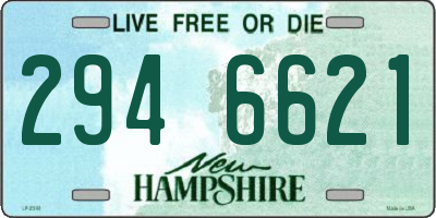NH license plate 2946621