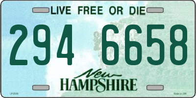 NH license plate 2946658