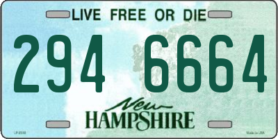 NH license plate 2946664