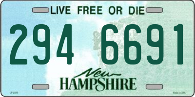 NH license plate 2946691