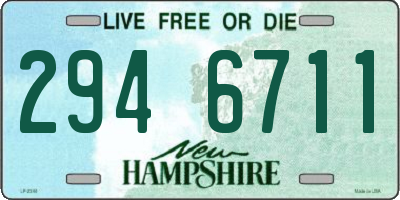 NH license plate 2946711