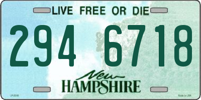 NH license plate 2946718