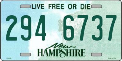NH license plate 2946737