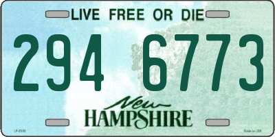 NH license plate 2946773