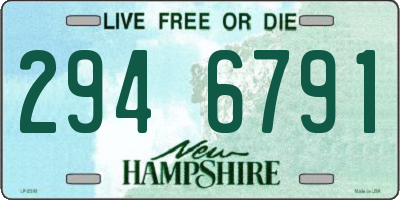 NH license plate 2946791