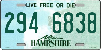 NH license plate 2946838