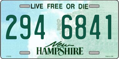 NH license plate 2946841