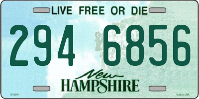 NH license plate 2946856