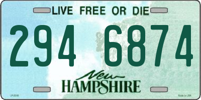 NH license plate 2946874