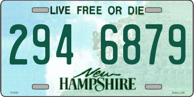 NH license plate 2946879