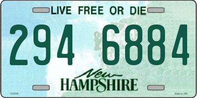 NH license plate 2946884