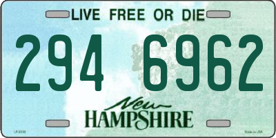 NH license plate 2946962