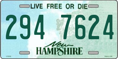 NH license plate 2947624