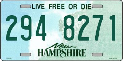 NH license plate 2948271