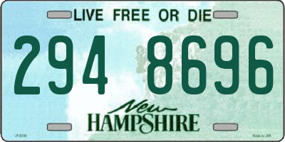 NH license plate 2948696