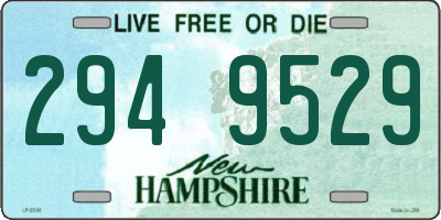 NH license plate 2949529