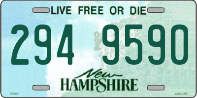 NH license plate 2949590