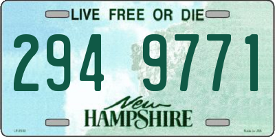 NH license plate 2949771