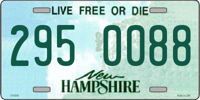 NH license plate 2950088