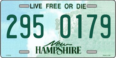 NH license plate 2950179