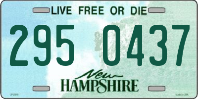 NH license plate 2950437