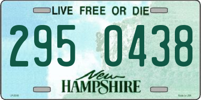NH license plate 2950438