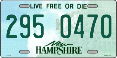 NH license plate 2950470