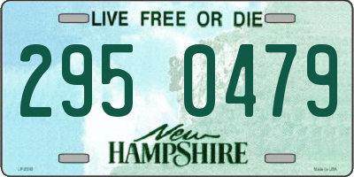 NH license plate 2950479