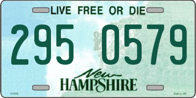 NH license plate 2950579