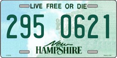 NH license plate 2950621