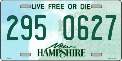 NH license plate 2950627