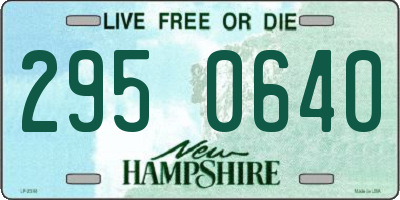 NH license plate 2950640