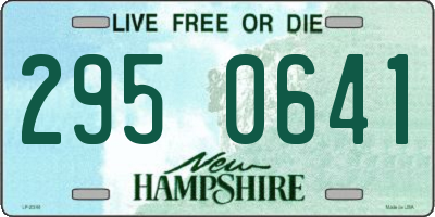 NH license plate 2950641