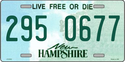 NH license plate 2950677