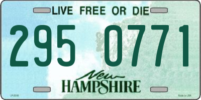NH license plate 2950771