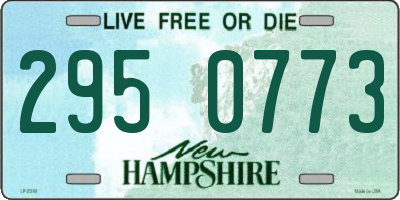 NH license plate 2950773
