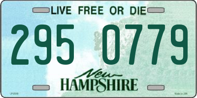 NH license plate 2950779