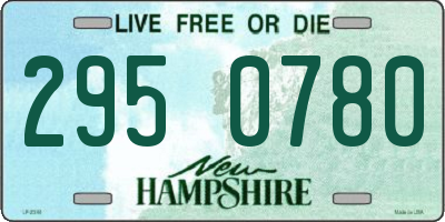 NH license plate 2950780