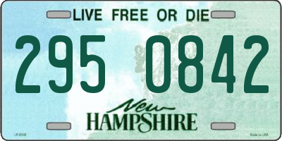 NH license plate 2950842