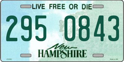 NH license plate 2950843