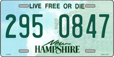 NH license plate 2950847