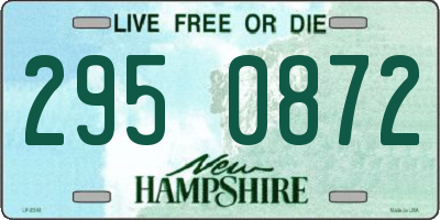 NH license plate 2950872
