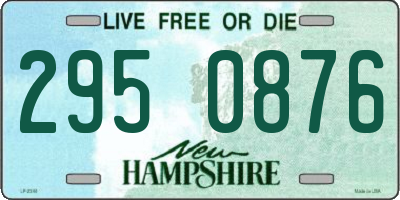 NH license plate 2950876
