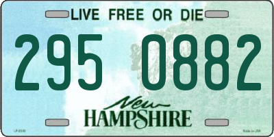 NH license plate 2950882